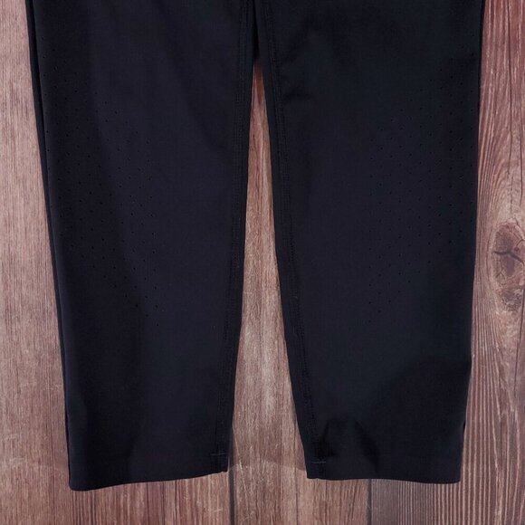 Outerknown Active OK Womens Size Small Black Vented Leggings Athleisure Athletic - Picture 5 of 13